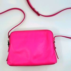 Loeffler Randall Neon Pink crossbody